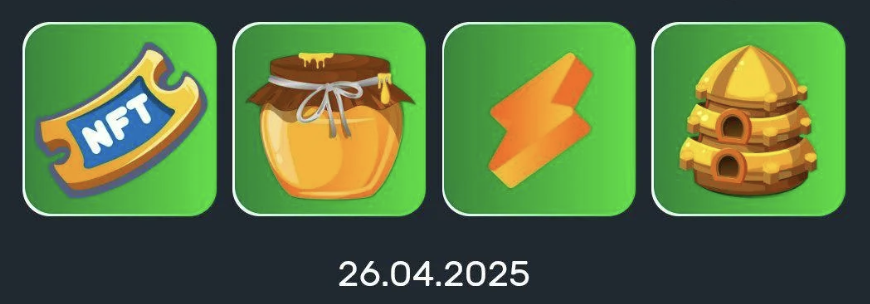 Bee Harvest Daily Combo 26 April 2025